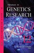 Advances in Genetics Researchvolume 12