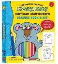 Crazy Zany Cartoon Characters Drawing Book & Kit Includes Everything You Need to Draw Crazy Cartoon Characters