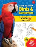 Learn to Draw Birds & Butterflies: Step-By-Step Instructions for More Than 25 Winged Creatures