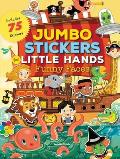 Jumbo Stickers for Little Hands Funny Faces Includes 75 Reusable Vinyl Stickers