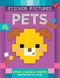 Sticker Pictures Pets Stick Color & Create One Sticker at a Time