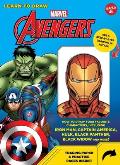 Learn to Draw Marvel Avengers: How to Draw Your Favorite Characters, Including Iron Man, Captain America, the Hulk, Black Panther, Black Widow, and M