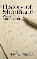 A History of Shorthand, Written in Shorthand