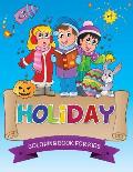 Holiday Coloring Book for Kids