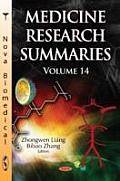 Medicine Research Summaries Volume 14