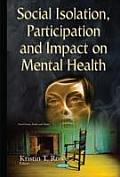 Social Isolation, Participation & Impact on Mental Health