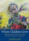 Where Children Grow: Wisdom for Raising Resilient Humans from the Inventor of Kindergarten