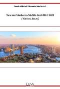 Tourism Studies in Middle East 2012-2022: Various Issues