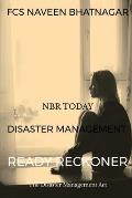 Nbr Today Disaster Management Ready Reckoner