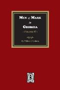 Men of Mark in GEORGIA, Volume #1