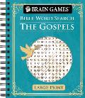 Brain Games Bible Word Search The Gospels Large Print