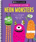 Brain Games - Sticker by Letter: Neon Monsters