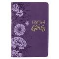 Pocket Bible Devotional for Girls Faux Leather