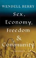 Sex Economy Freedom & Community Eight Essays