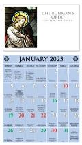 2025 Churchman's Ordo Kalendar: January 2025 Through December 2025