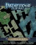 Pathfinder Flip Mat Bigger Flooded Dungeon