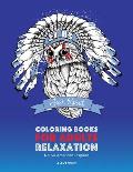 Coloring Books for Adults Relaxation: Native American Inspired: Adult Coloring Book; Artwork Inspired by Native American Styles & Designs; Animals, Dr