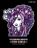 Coloring Books For Girls: Princess & Unicorn Designs: Advanced Coloring Pages for Tweens, Older Kids & Girls, Detailed Zendoodle Designs & Patte
