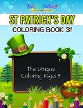 St Patrick's Day Coloring Book 3! The Unique Coloring Pages 3