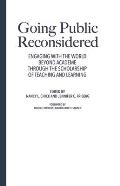Going Public Reconsidered: Engaging with the World Beyond Academe Through the Scholarship of Teaching and Learning