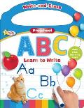 Active Minds Write-And-Erase Preschool ABC: Learn to Write