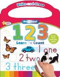 Active Minds Write-And-Erase Preschool 123: Learn to Count