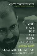 You Have Not Yet Been Defeated: Selected Works 2011-2021