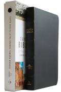 Biblia Rvr 1960 Letra Grande Tama?o Manual, Piel Premier Negro / Spanish Bible Rvr 1960 Handy Size Large Print Bonded Leather Black