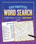 Definitive Word Search Volume 1 2500 Words to Find Defined