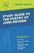 Study Guide to The Poetry of John Dryden