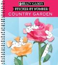 Brain Games - Sticker by Number: Country Garden