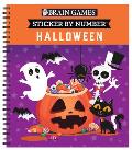 Brain Games - Sticker by Number: Halloween: Volume 1