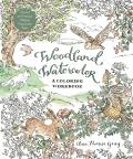 Woodland Watercolor A Coloring Workbook