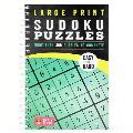 Large Print Sudoku Puzzles Green Easy to Hard