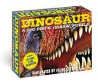 Dinosaurs: 550-Piece Jigsaw Puzzle and Book: A 550-Piece Family Jigsaw Puzzle Featuring the T-Rex Handbook!