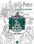 Harry Potter Slytherin House Pride The Official Coloring Book Gifts Books for Harry Potter Fans Adult Coloring Books