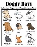 Doggy Days Adorable Puppy and Dog Coloring Book