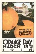 The Vintage Journal Eat California Orange, Art Deco