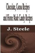 Chocolate, Cocoa Recipes and Home Made Candy Recipes