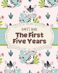 Baby's Book The First Five Years: Memory Keeper First Time Parent As You Grow Baby Shower Gift