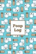 Poop Log: Bowel Movement Health Tracker, Daily Record & Track, Journal, Food Intake Diary Notebook, Poo Logbook, Bristol Stool C