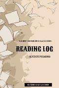 Reading Log: Record, Review, & Track Books & Pages Read, Book Lovers Gift, Journal