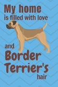 My home is filled with love and Border Terrier's hair: For Border Terrier Dog fans