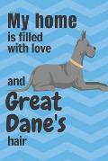 My home is filled with love and Great Dane's hair: For Great Dane Dog fans