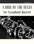 Carol of the Bells for Saxophone Quartet