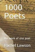 1000 Poets: the work of one poet