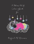 A Stress Relief Coloring Book for Magical AF Unicorns: A Sweary and Smart Assy Adult Coloring Book with Sarcastic Quotes
