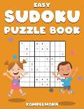 Easy Sudoku Puzzle Book: 250 Easy Large Print with Instructions and Solutions for Kids and Beginners
