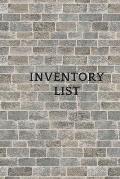Inventory list