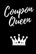 Coupon Queen: 6x9 Inches, 100 Pages For Organizing Your Coupon Strategies: Shop Like A Queen!